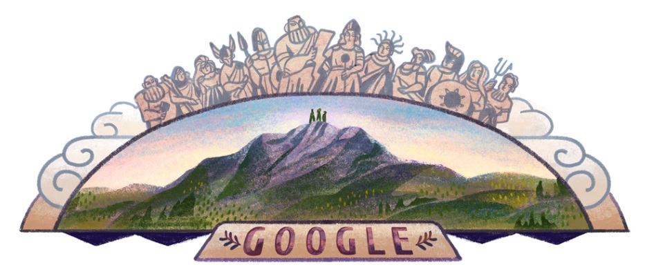 Mount Olympus where Gods live