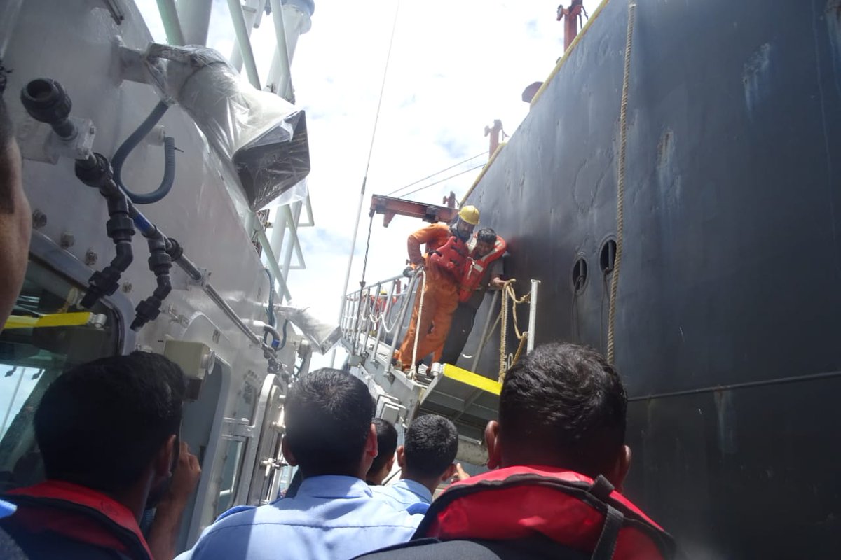 Coast Guard evacuated severely sick crew member of India-registered fuel tanker