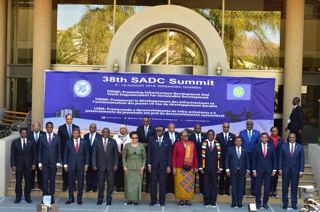 President Ramaphosa attends SADC Heads of State and Government Summit in Namibia