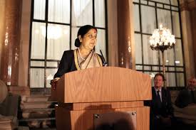 World Hindi Conference: Sushma Swaraj discusses bilateral ties with Mauritius
