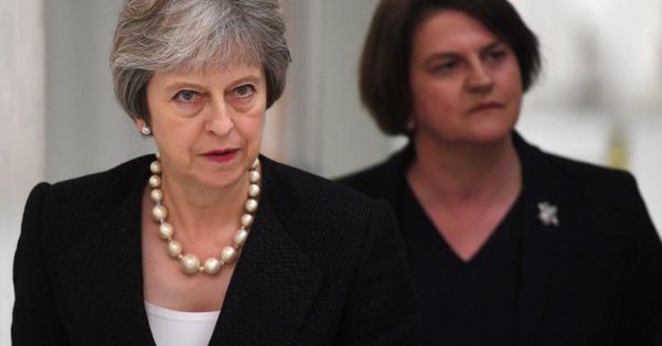 UK's PM May demands new deal from EU on Irish border backstop
