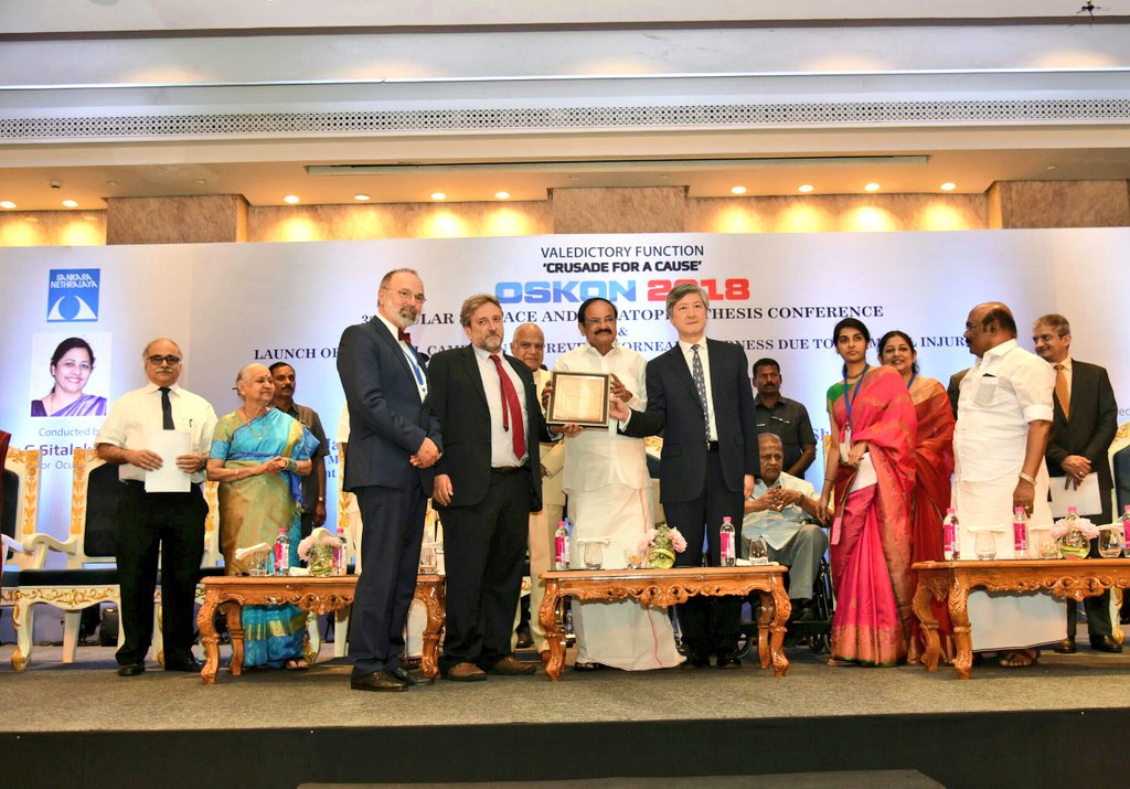 Vice President Venkaiah Naidu addresses OSKON 2018 in Chennai