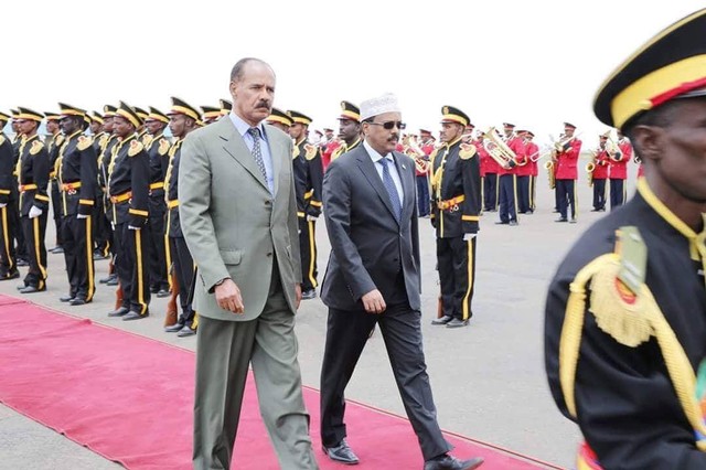 Somalia and Eritrea with agreement to establish diplomatic ties