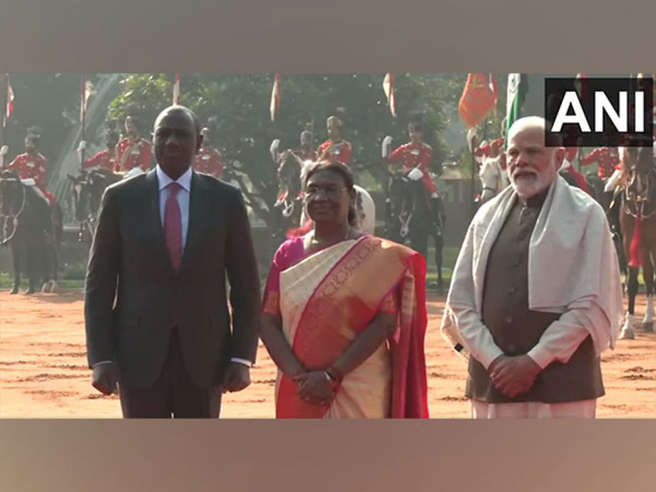Kenyan President William Ruto accorded ceremonial welcome at ...