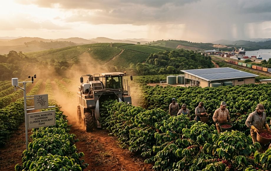 How Brazil's Expanding Robusta Production Could Reshape Coffee Trade and Climate Resilience