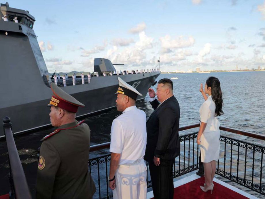 Kim Jong Un Unveils New Hi-Tech Destroyer as Part of North Korea's Nuclear Vendetta