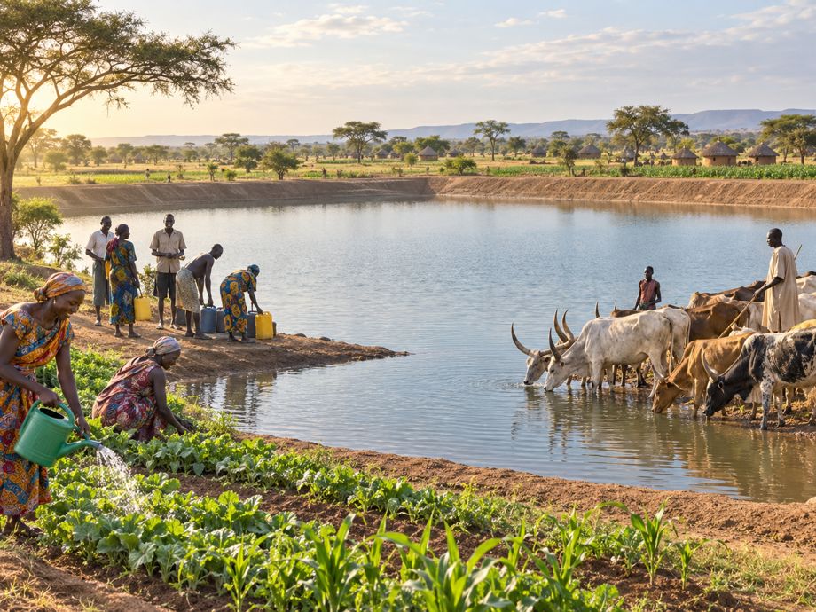 New Reservoir Brings Water and Hope to South Sudan Communities