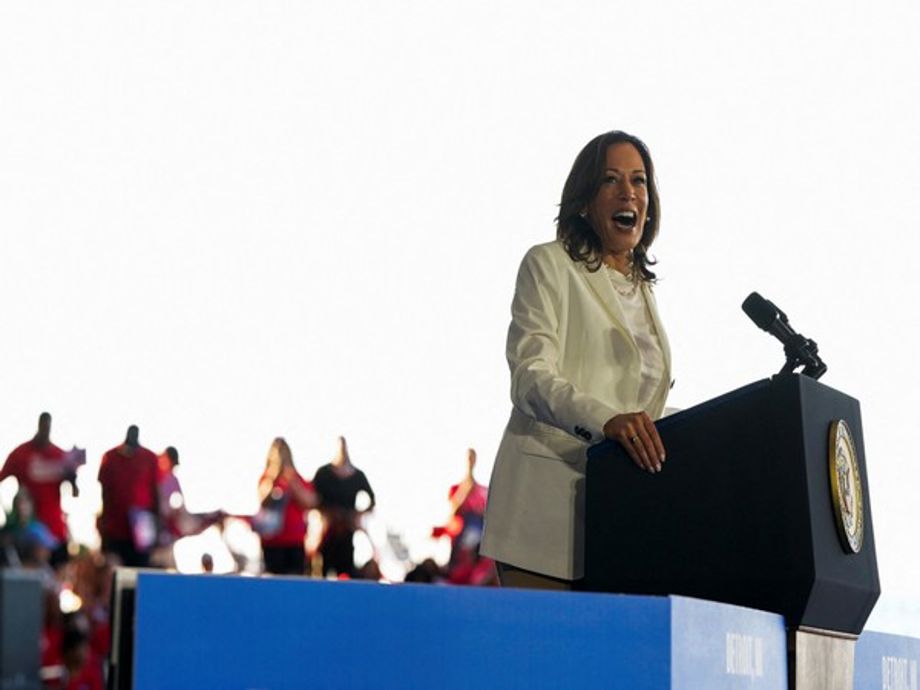 Kamala Harris Silences Pro-Palestine Protesters at Detroit Rally Amid ...