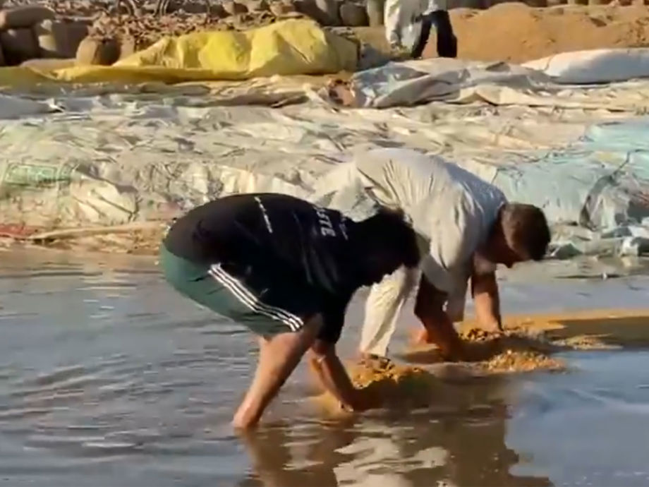 Paddy sacks submerged in Fazilka and Ambala grain markets after heavy ...