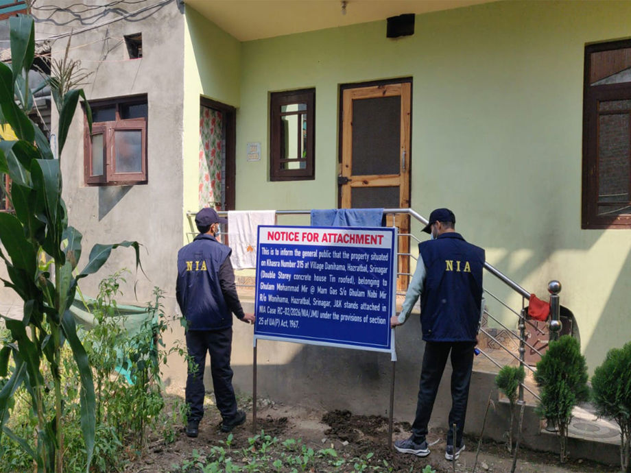 NIA attaches property used to harbour Pakistani LeT terrorists in ...