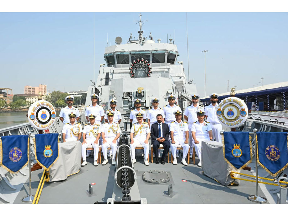 Navy inducts INS Mangrol, third Mahe-class anti-submarine shallow-water ...