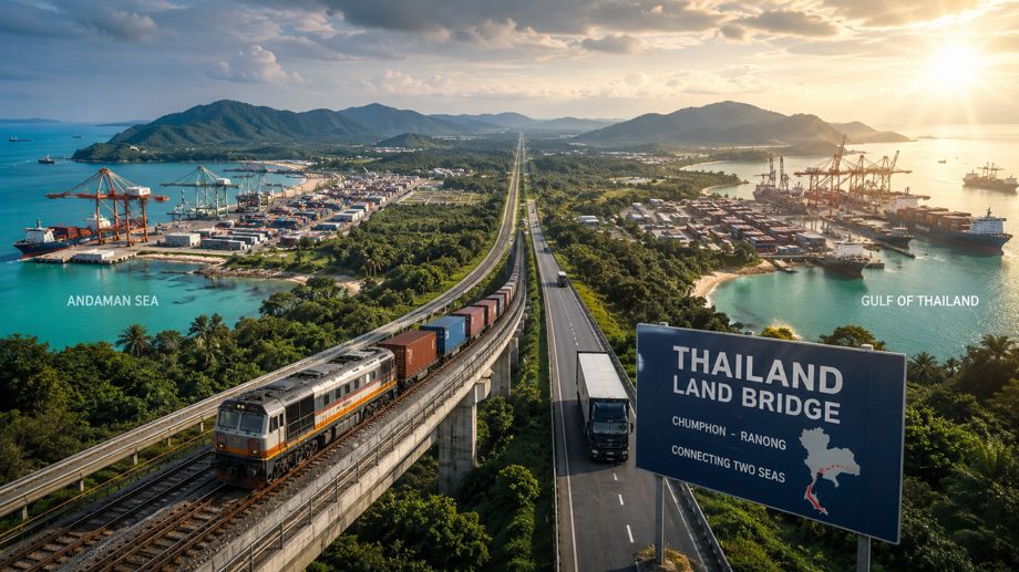 Can Thailand's Land Bridge Challenge Malacca and Redefine Asian Trade ...