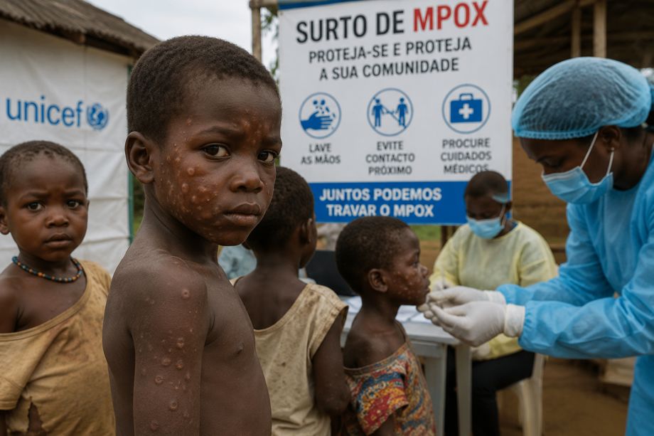Children account for half of suspected mpox cases in Guinea-Bissau