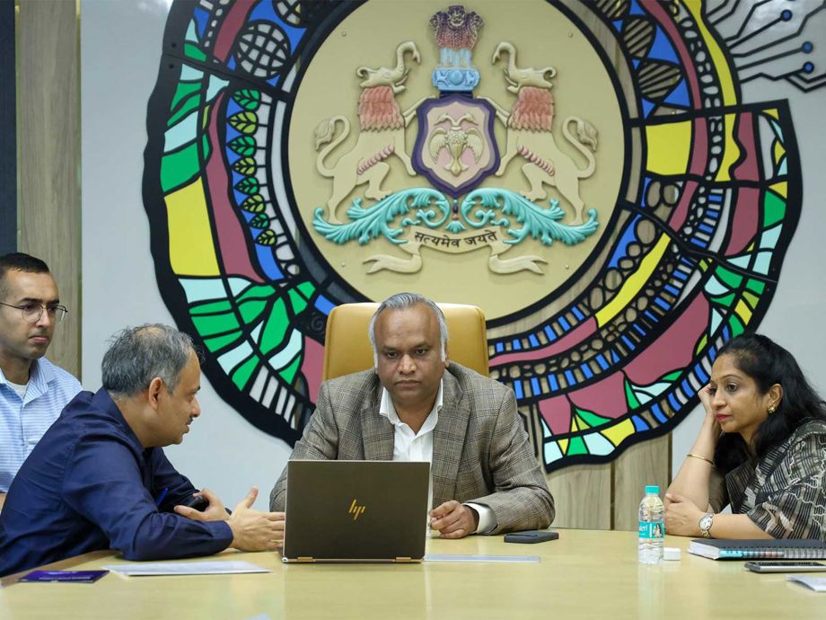 Minister Priyank Kharge meets ARTPARK team to strengthen plans on ...