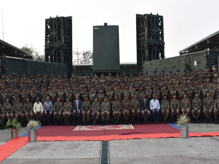 First medium range surface to air missile regiment of Indian Army ...