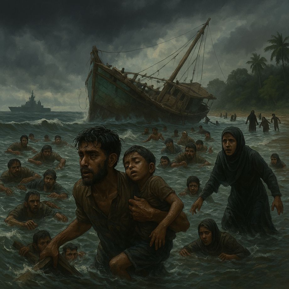 🌊 144 vidas perdidas na travessia — alerta do ACNUR