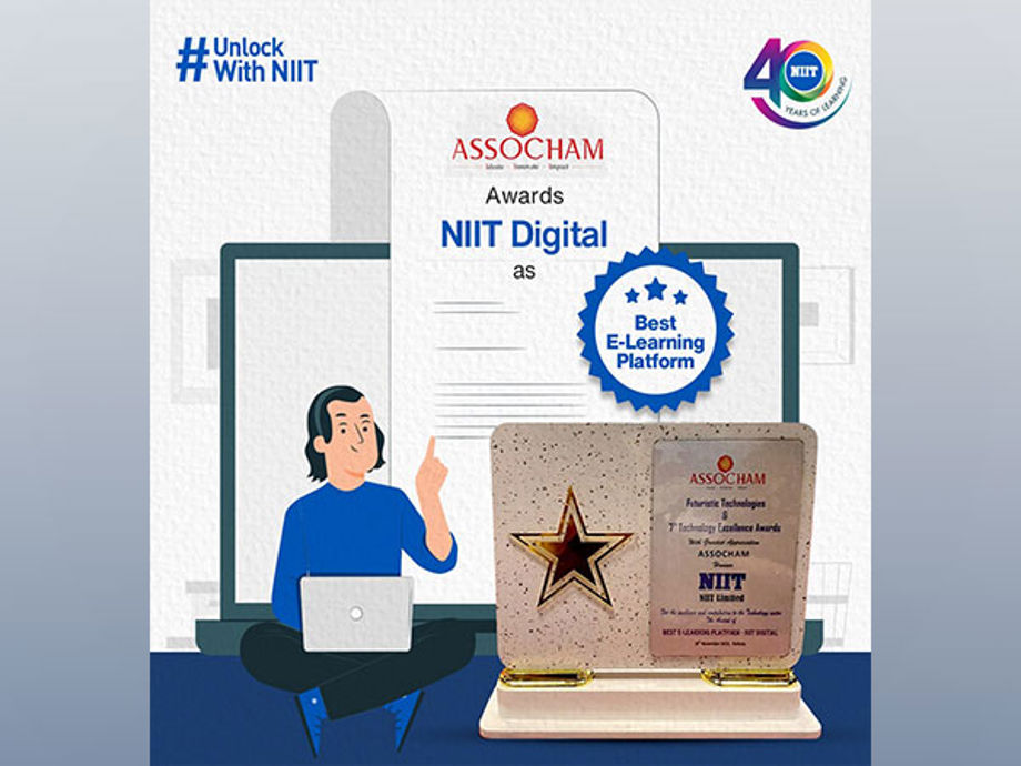 NIIT Digital wins Best E-Learning Platform Award by ASSOCHAM | Business