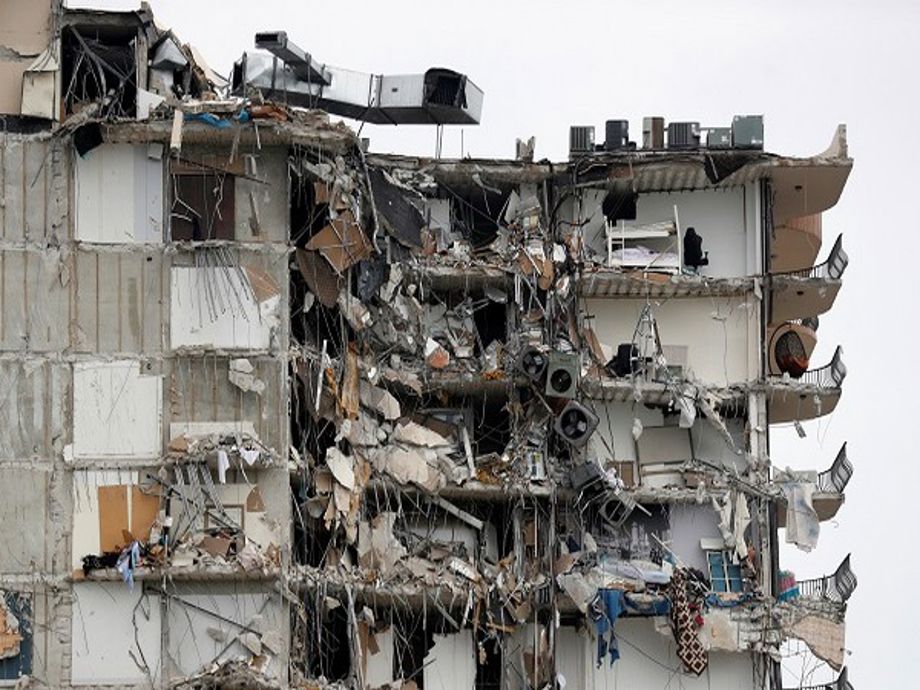 Collapsed Florida condo to be demolished with explosives as storm ...