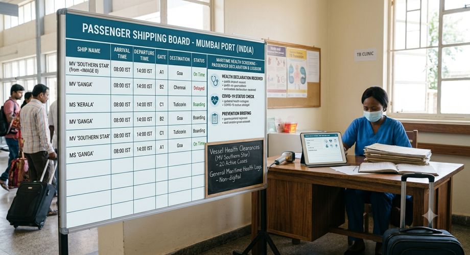 Ships Go Digital: WHO Says Paper Health Records Must Stay Within Reach at Every Port