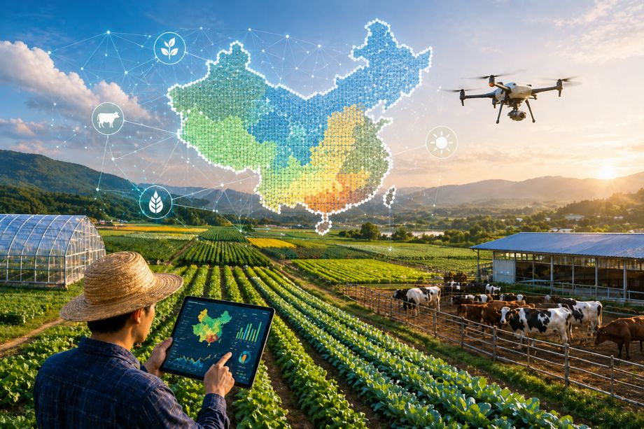 Deep learning framework predicts optimal crop-livestock spatial layouts