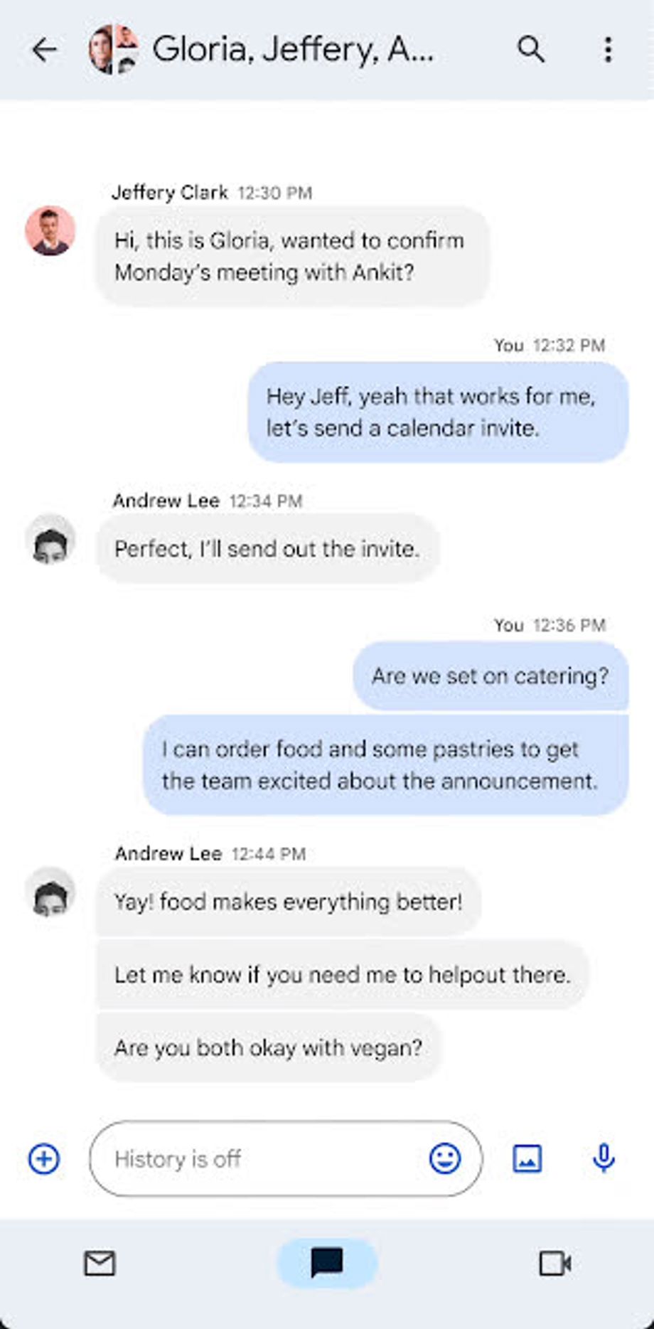 You can now send voice messages in Google Chat on mobile devices ...