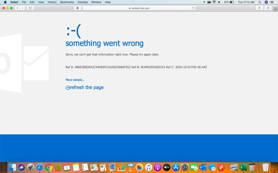 Outlook down? Users report problems with Microsoft's email service ...