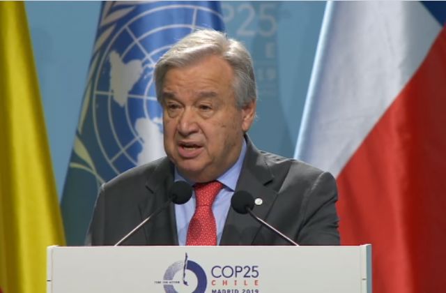 Least developed countries face maximum climate change effects: UN General Secretary 