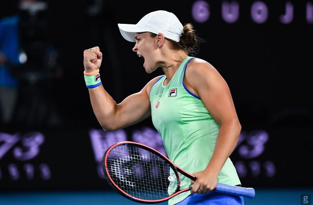 Tennis-Barty feels weight of home hopes at Australian Open