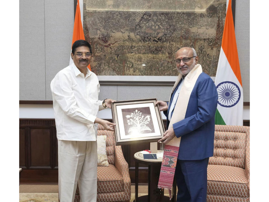 Odisha Governor meets Vice-President Radhakrishnan, discusses state development