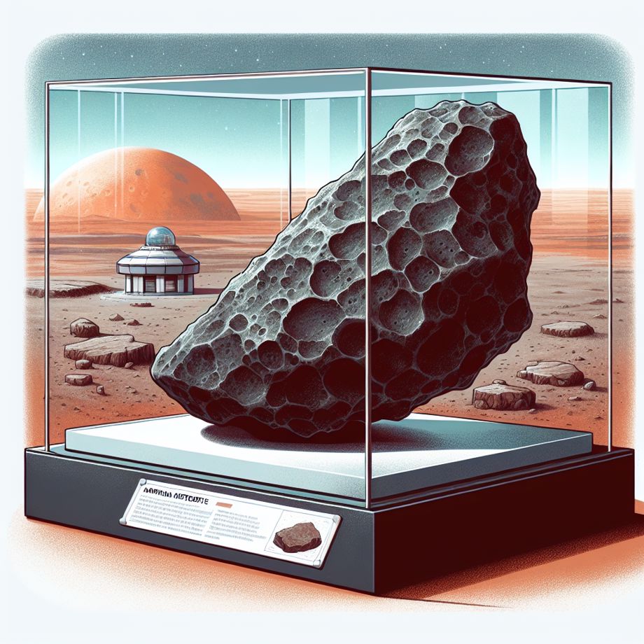 Window Meteorite Record-Breaking Martian Meteorite Sale Captivates Collectors | Technology