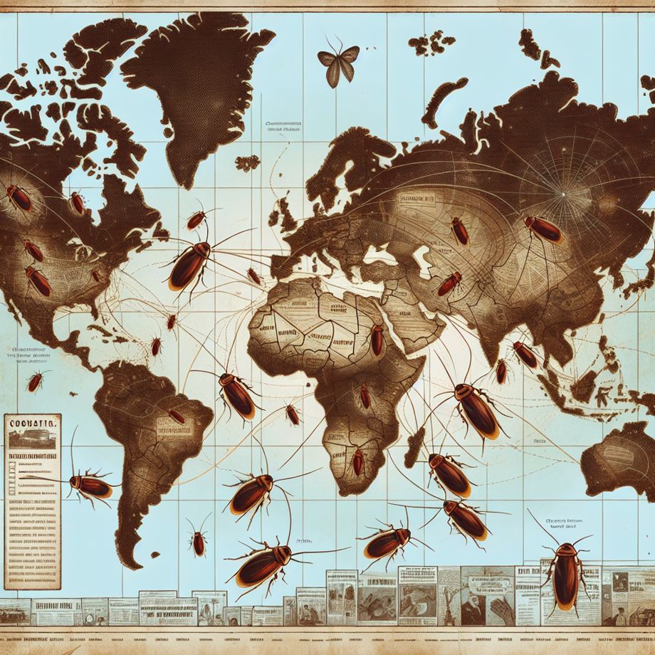 Cockroach Ruling World Cockroach Chronicles: Tracing the Six-Legged Survivors Across the Globe ...