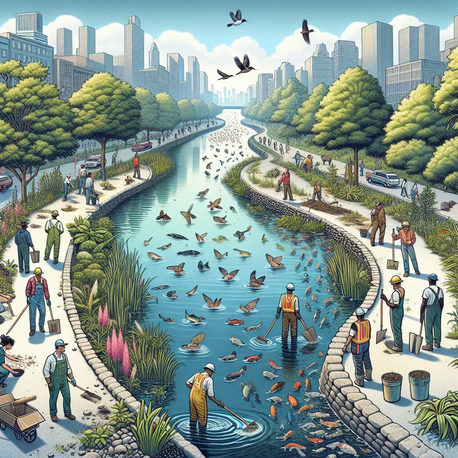 River Beautification Project Example Pioneering Urban River Rejuvenation: India's Path to Sustainable ...