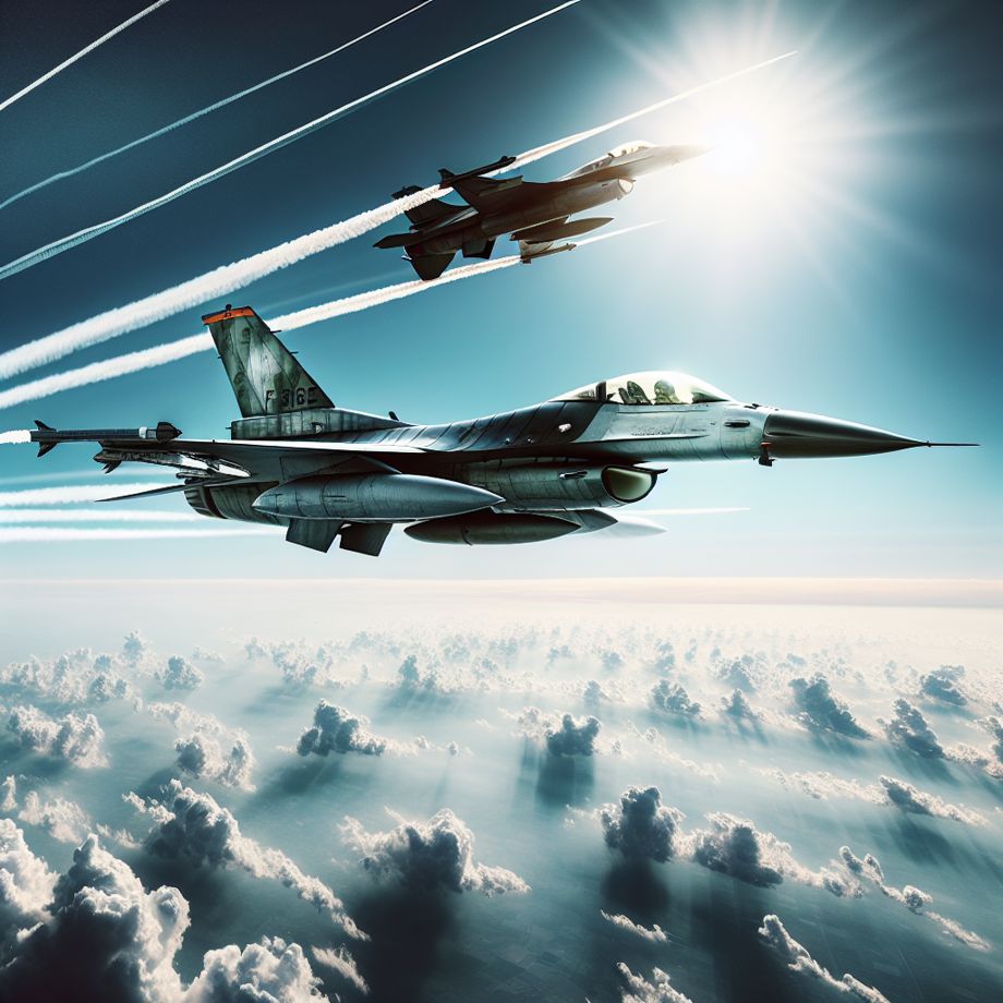 Fighter Jets Using Windows Ukrainian Air Force Takes Flight with F-16 Fighter Jets | Technology