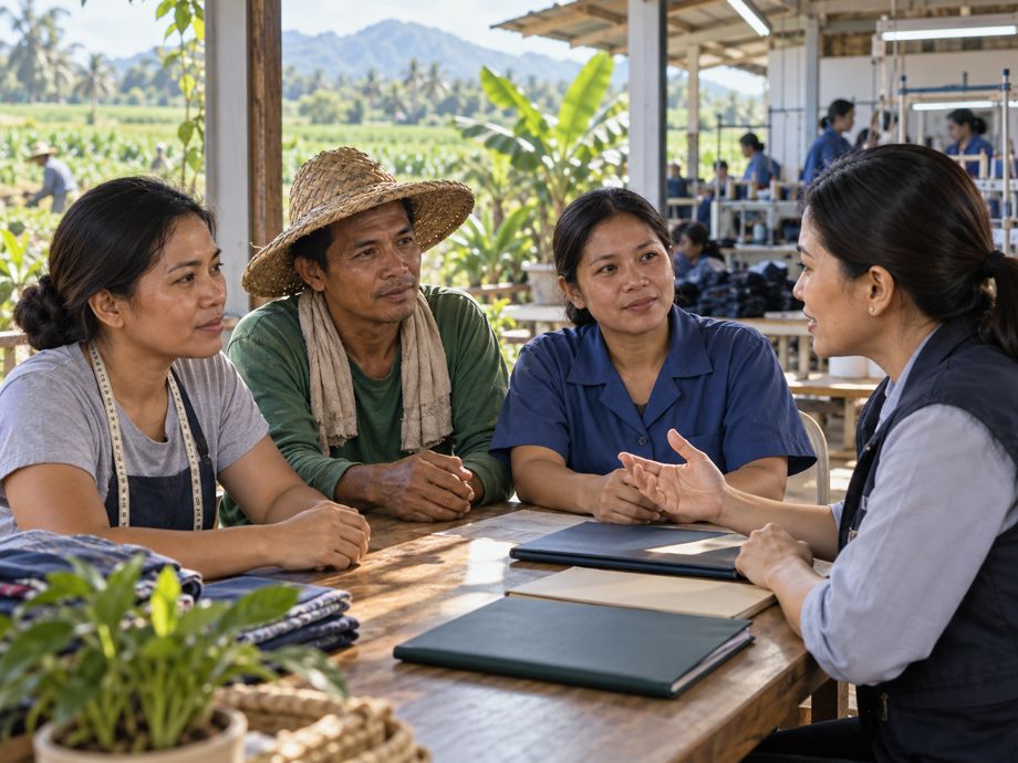 Photo: Devdiscourse L'OIT et le Canada Lancent un Projet Contre le Travail Forcé aux Philippines