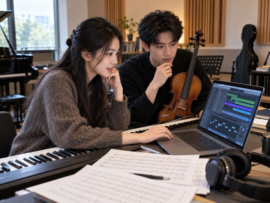 Beyond Music Score: How AI Skills and Job Fears Relate to Student Career Confidence