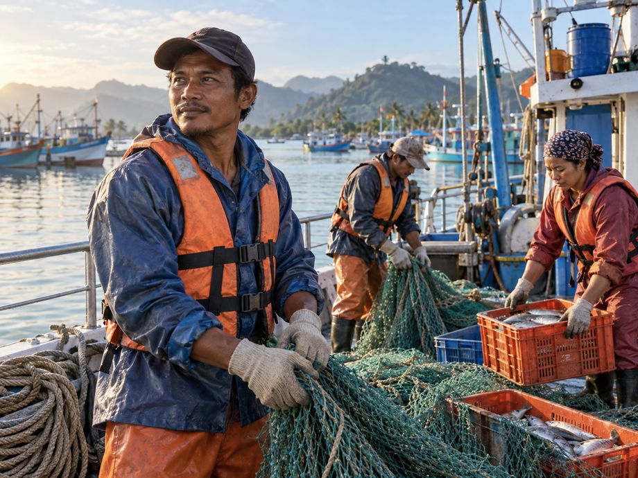 Fish Worker ILO Urges Wider Fishing Treaty Adoption to Fight Forced Labour and ...