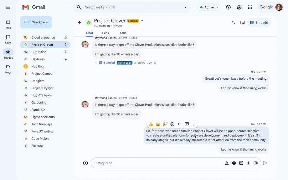 Chat Generated Feature New Google Chat feature lets you easily generate links to specific ...