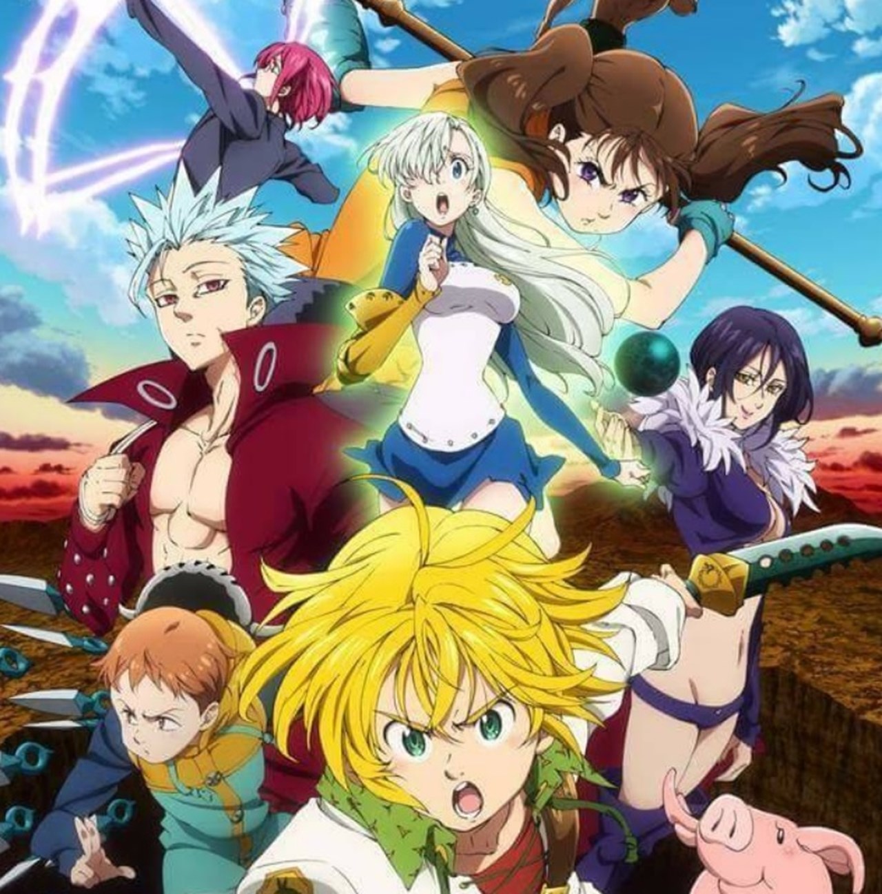Seven Deadly Sins Manga Gets New Anime in October - News - Anime