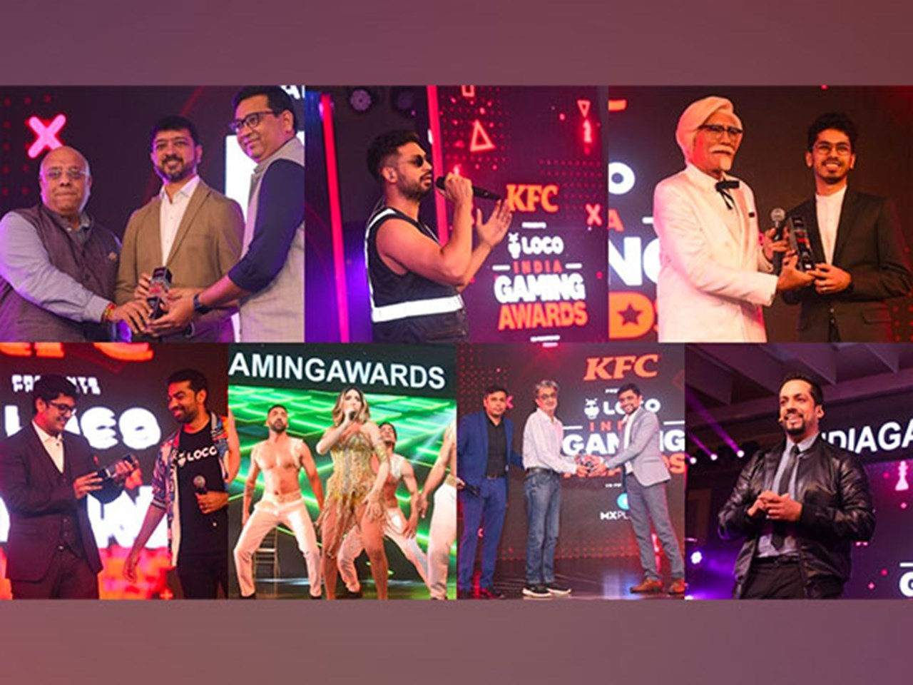 Glitz And Glamour At KFC Presents Loco India Gaming Awards