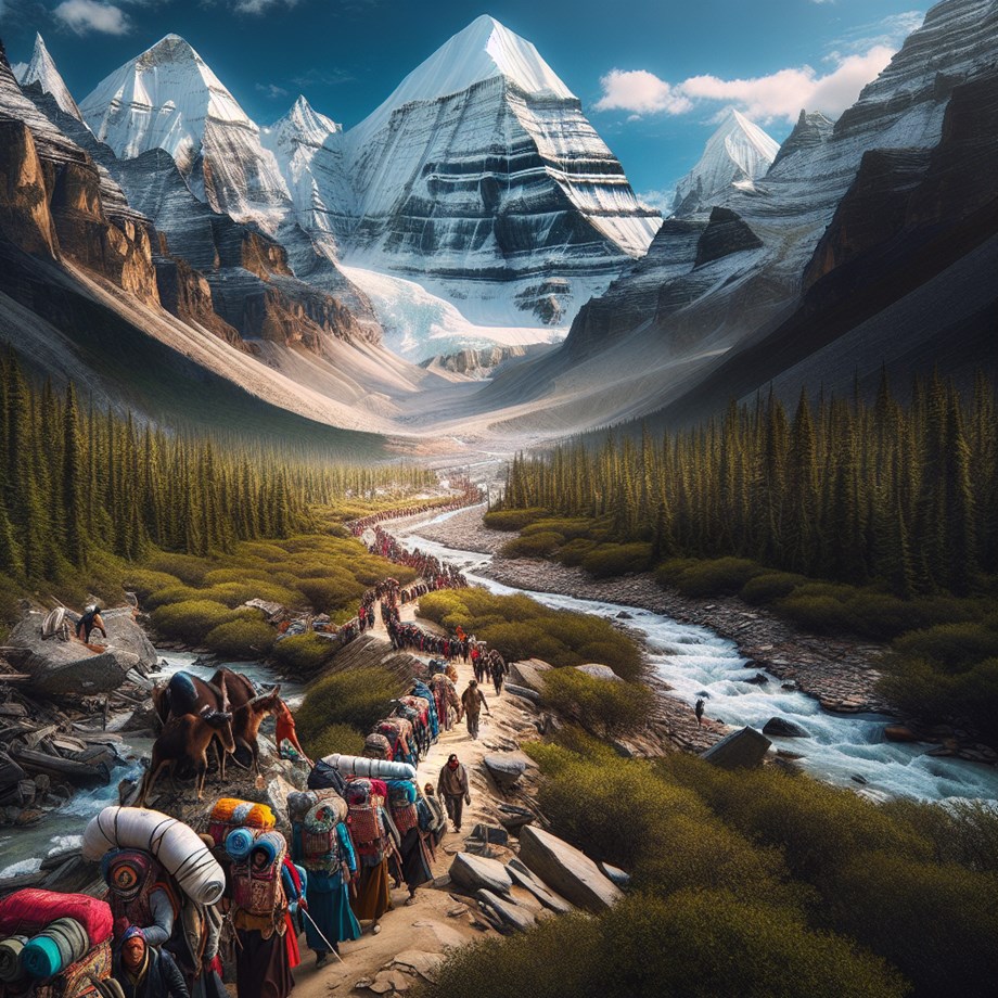 Sacred Start: Adi Kailash Yatra Kicks Off with Divine Fervor Sacred Start: Adi Kailash Yatra Kicks Off with Divine Fervor