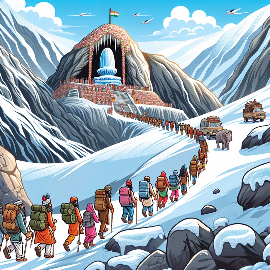 Amarnath Yatra 2023: Over Two Lakh Pilgrims and Counting Amarnath Yatra 2023: Over Two Lakh Pilgrims and Counting