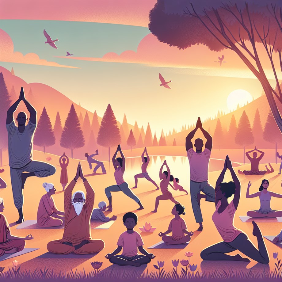 Diplomatic Corps and S Jaishankar Unite for International Yoga Day Celebration Diplomatic Corps and S Jaishankar Unite for International Yoga Day Celebration