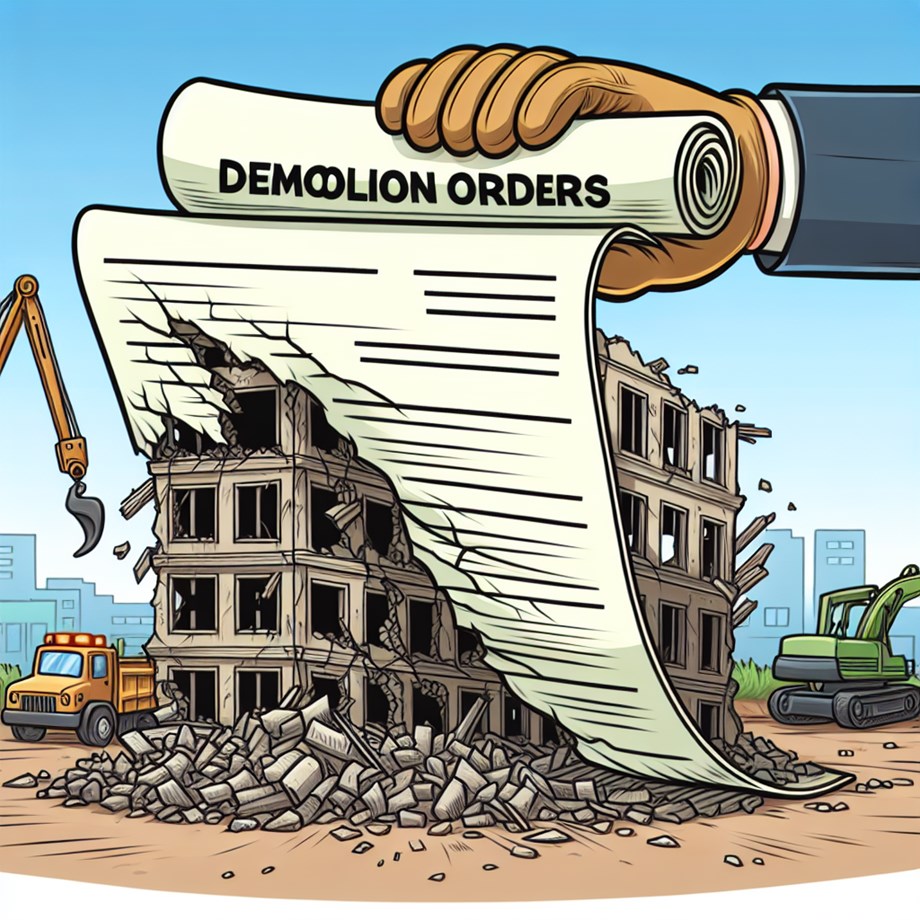 Controversial Demolition Sparks Dispute in Malviya Nagar Controversial Demolition Sparks Dispute in Malviya Nagar