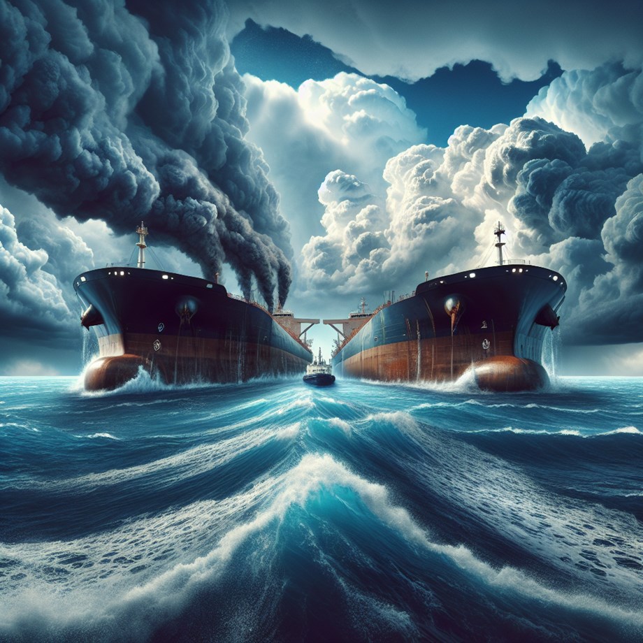 Collision Chaos: Toxic Cargo and Jet Fuel Spill in the North Sea Collision Chaos: Toxic Cargo and Jet Fuel Spill in the North Sea