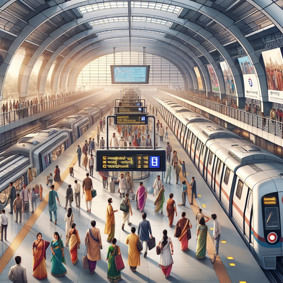 New Delhi Metro to Become Triple Interchange Hub with Green Line ...