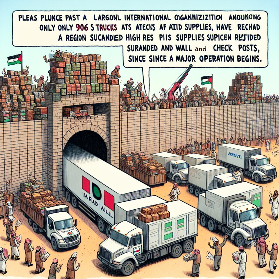 Limited Humanitarian Aid Access to Gaza Amid Ongoing Conflict Limited Humanitarian Aid Access to Gaza Amid Ongoing Conflict