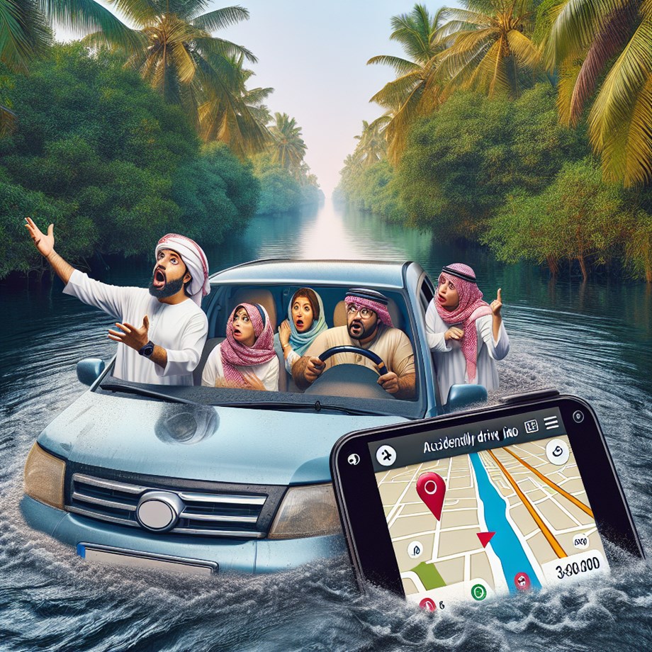 Hyderabad-based tourists drive into stream in Kerala while using Google maps Hyderabad-based tourists drive into stream in Kerala while using Google maps