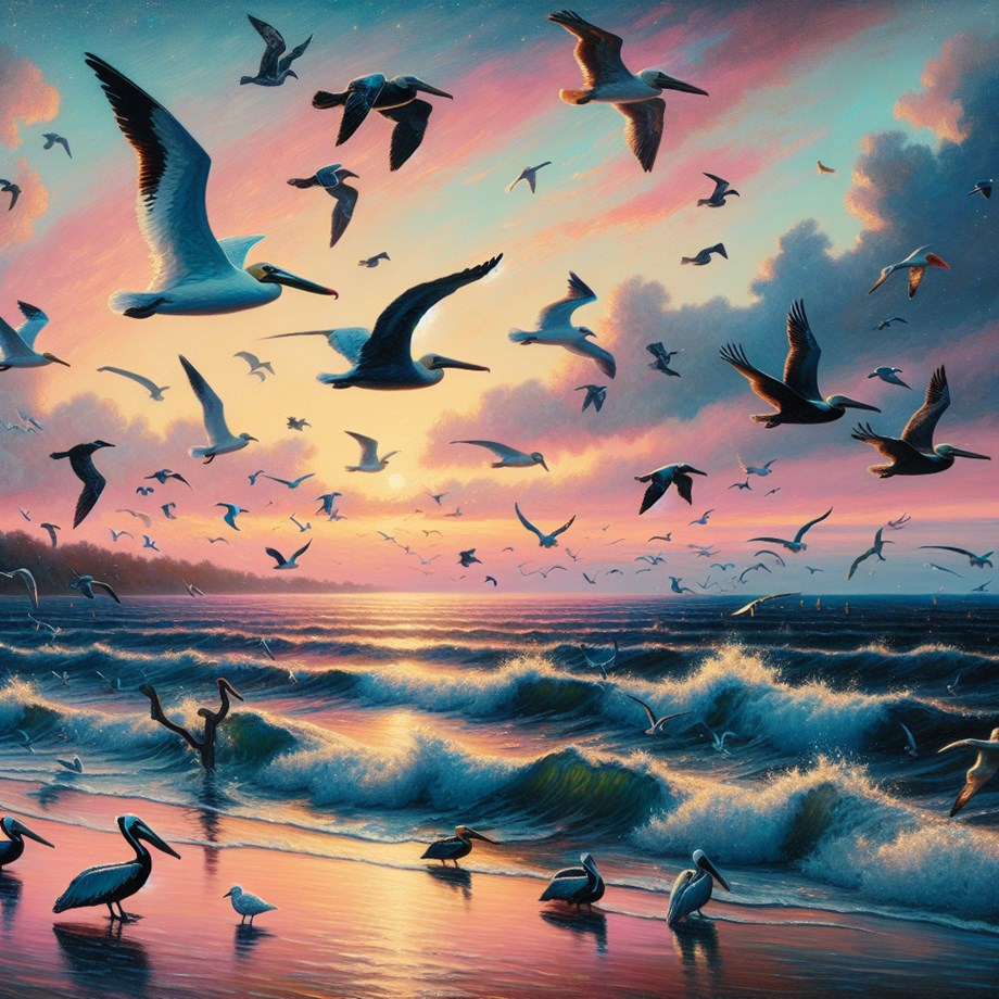 Eclipse Orchestrates Avian Symphony: Birds Serenade Under Solar Shadow