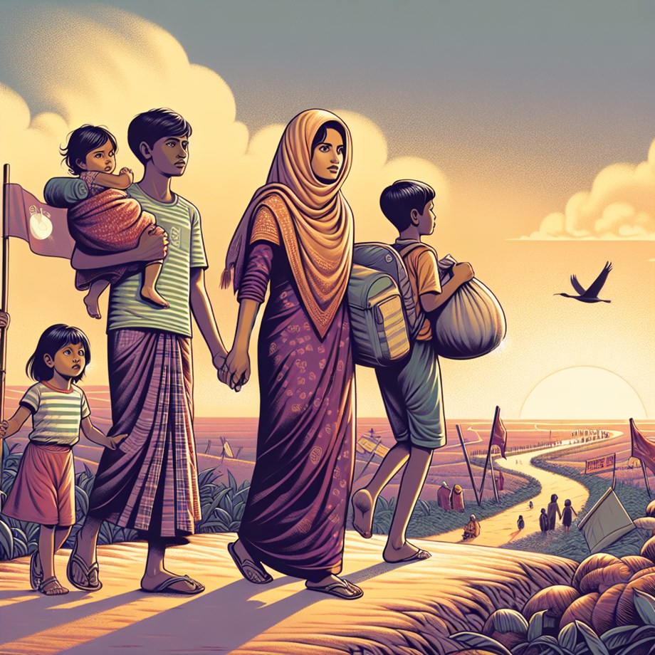 Rohingya Refugee Crisis Intensifies Amid Escalating Violence in Myanmar Rohingya Refugee Crisis Intensifies Amid Escalating Violence in Myanmar