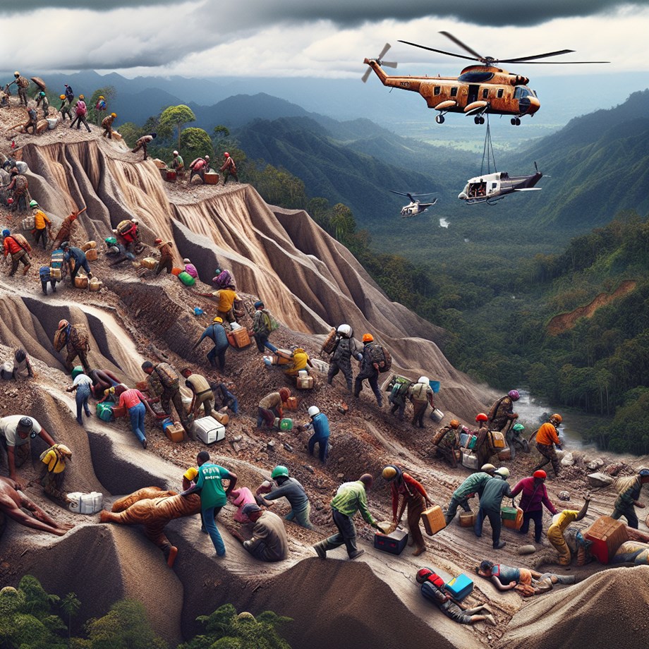 Rescue Efforts Intensified in PNG After Devastating Landslide Rescue Efforts Intensified in PNG After Devastating Landslide